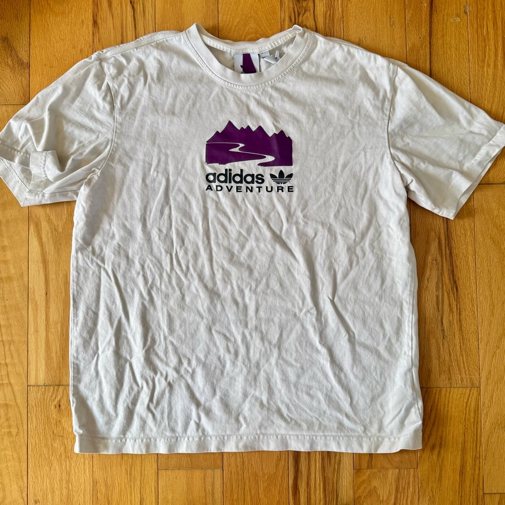 Adidas Adventure Graphic Tee – Size L
